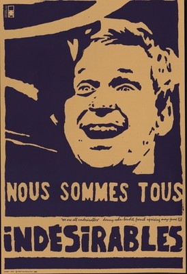tcp- 5 15x 22 1970 first printing nous sommes tous indesirables May 68 free ship