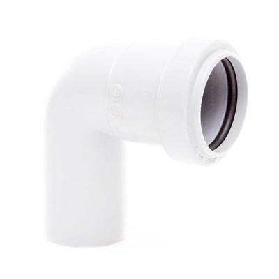 10 x Polypipe WP23W Push-Fit Ablauf 32 mm Schwenkbogen 91,25 Grad weiß 10er Pack