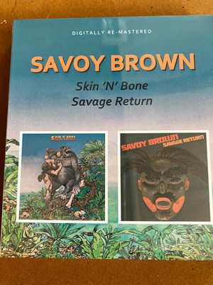 SAVOY BROWN.                SKIN N BONE / SAVAGE RETURN