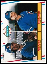 1988 Fleer #641 Mark Grace / Darrin Jackson MLP, RC Chicago Cubs