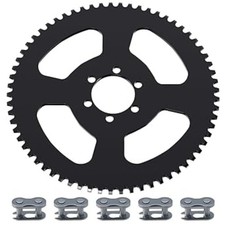 65 Tooth Sprocket 35 Chain 37mm Bore Replacement for Mini Bike Go Kart Power