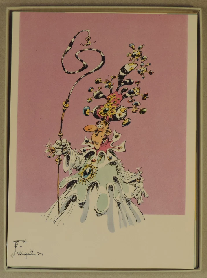 Mitre Railleuse Franquin Aedena Signe sur 300 ex 1986 - Photo 3/4