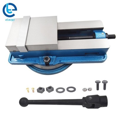 With 360° Swiveling Base Lockdown Vise Milling Machine Vise Bench Vise 6 Inch