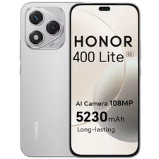 HONOR 400 LITE 5G 8GB+256GB SMARTPHONE 6.7" GRIGIO VELVET AMOLED 5230 mAh 120Hz