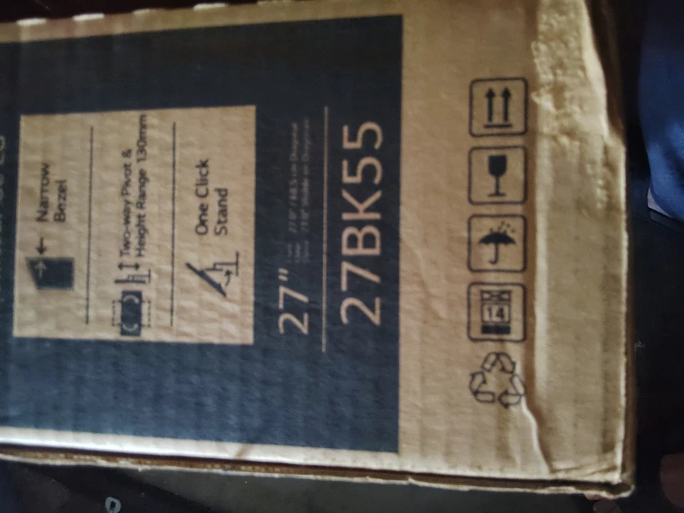 LG 27" LED LCD Monitor 1080p 27BK550Y NEW - Image 3 of 4