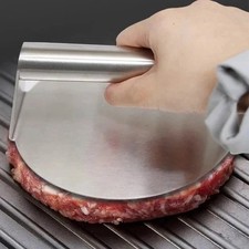 Stainless Steel Burger Press 5.51 Inch round Burger Smasher Heavy-Duty Smash