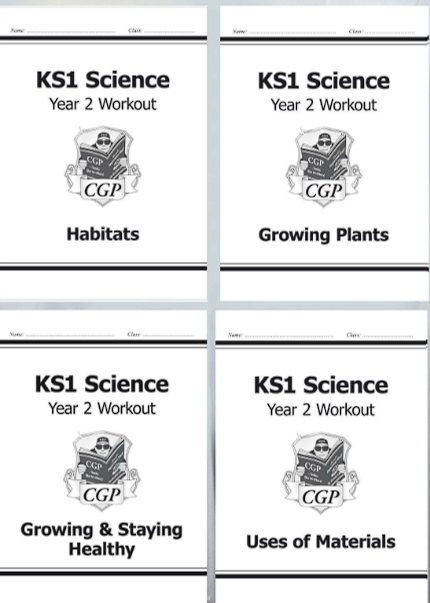KS1 Science Year One Workout: Plants & the Seasons by CGP Books NEW - Image 10