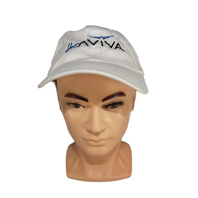 Jet Aviva Hat Mens One Size White Adjustable Life Is Short Fly A Jet Unisex Logo
