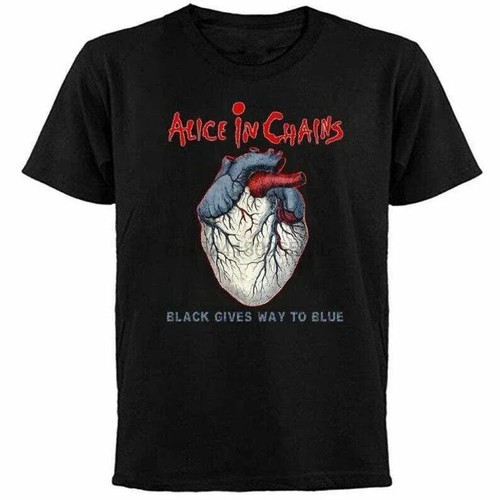 Alice In Chains: Black Gives Way To Blue - Unisex T-Shirt (S-5XL) - Picture 1 of 3