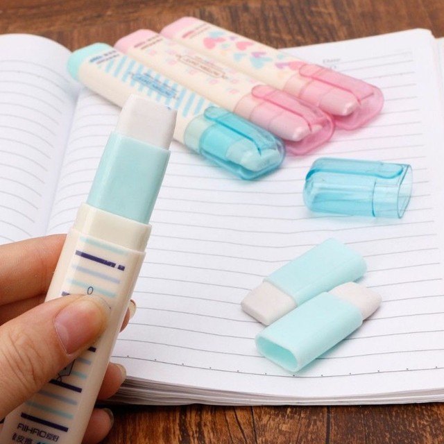 Funny Korean Style Pencil Eraser Rubber Novelty Toy For Children Kids