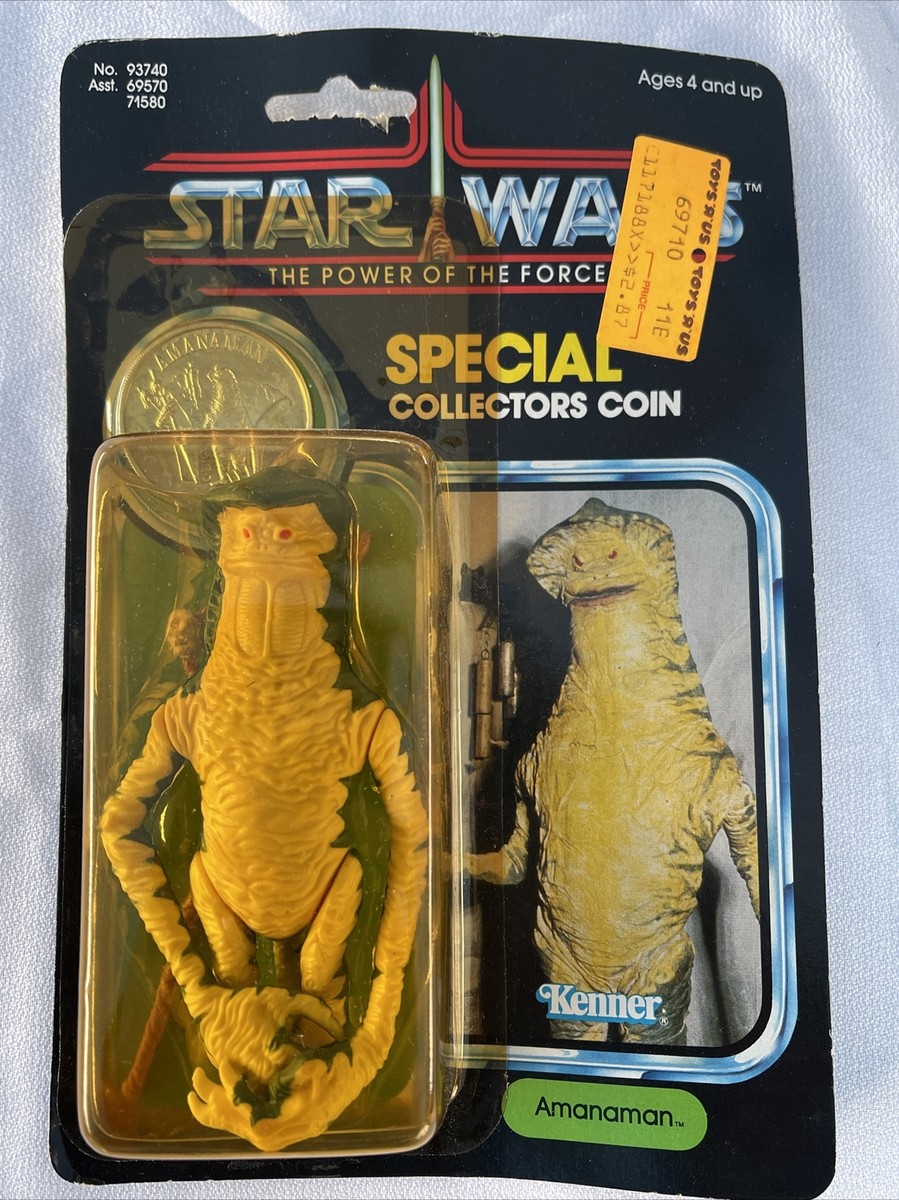 Vintage Kenner 1984 Star Wars Amanaman Power of the Force RARE