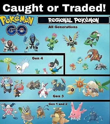 Generation One – Four Pokémon Still Not Released in Pokémon GO