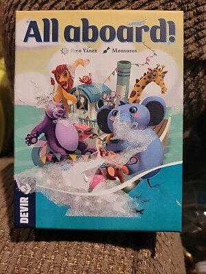 All-Aboard! Devir Animal Saving Game Paco Yanez Monsuros