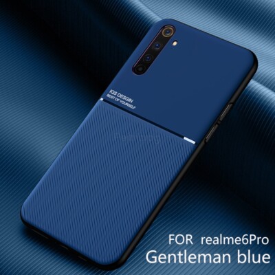 Realme 6 Pro Blue GB 6.6''  Phone Cover Case Car Magnetic Cover