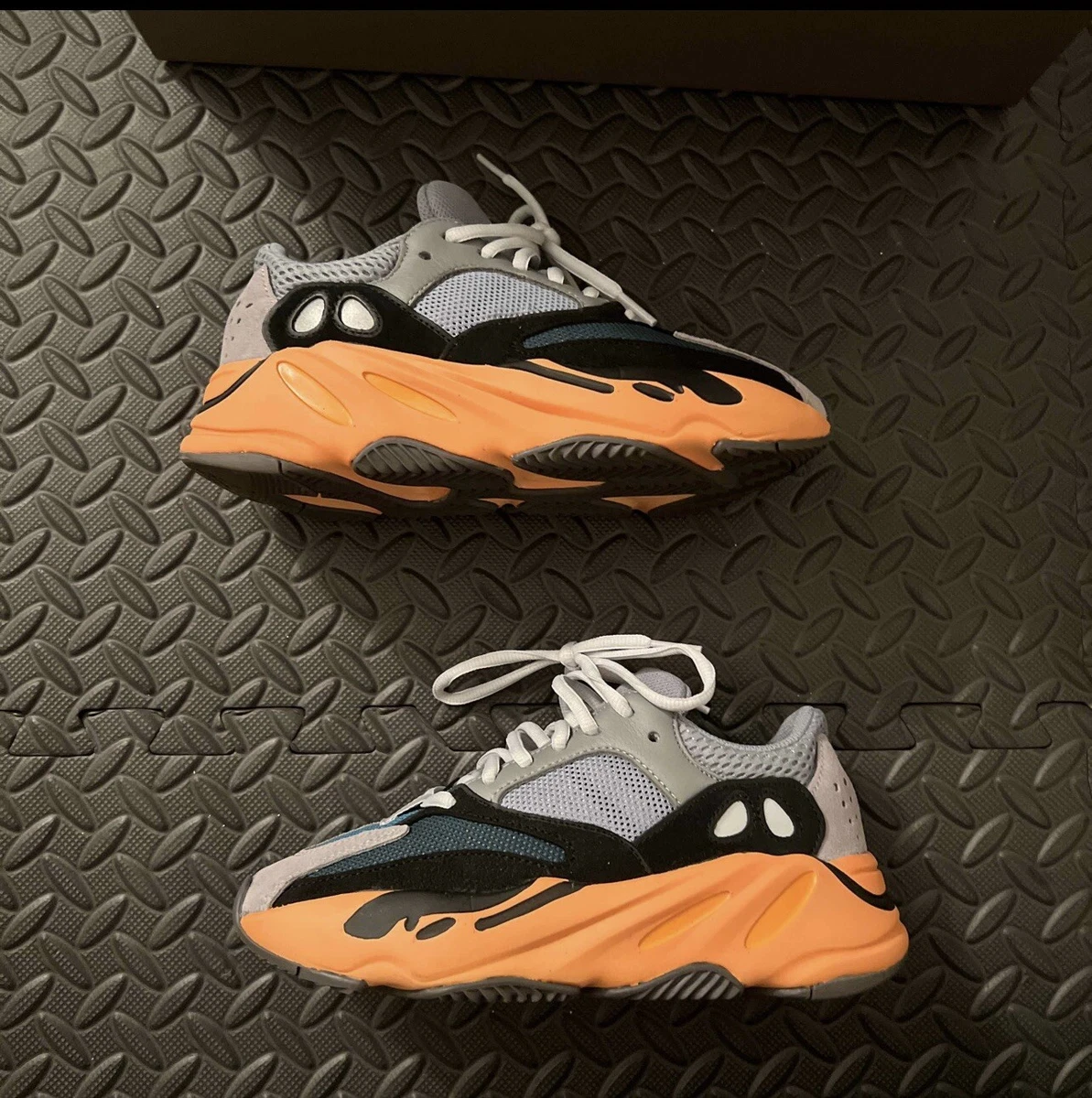 Size 4 adidas Yeezy Boost 700 Wash Orange eBay