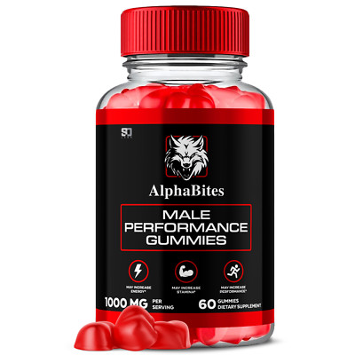 (3 Pack) Alpha Bites Gummies AlphaBites Advanced Formula Gummy (180 Gummies)