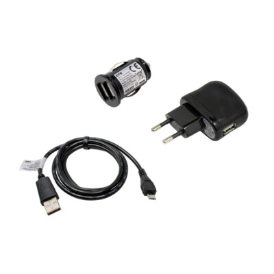 Micro USB Set 3teilig 2,1A für Alcatel A3 Plus 3G