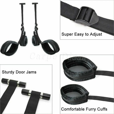 Women Door Swing belt Leg Thigh restraint Hanging Strap Couples Love Aid