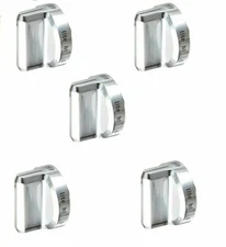 Burner Knob ( Plastic ) Compatible with Frigidaire Range 5304502763 ( 5 PCs )