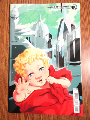 Welt Der Krypton #1 Of 6 D'Amico Variante Cover Venditti Superman Junge Girl Dc
