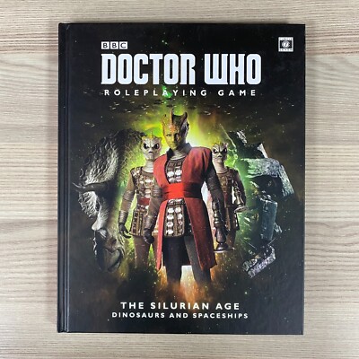 BBC DOCTOR WHO ROLLENSPIEL THE SILURIAN AGE DINOSAURS CUBICLE 7 SEVEN