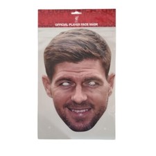 Steven Gerrard 2D Face Mask Party Mask Football Star Fancy Dress