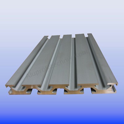 Alu Profil Nutplatte 15x120 Nut 8 BP30N8 Alu silber eloxiet T Nut im Zuschnitt