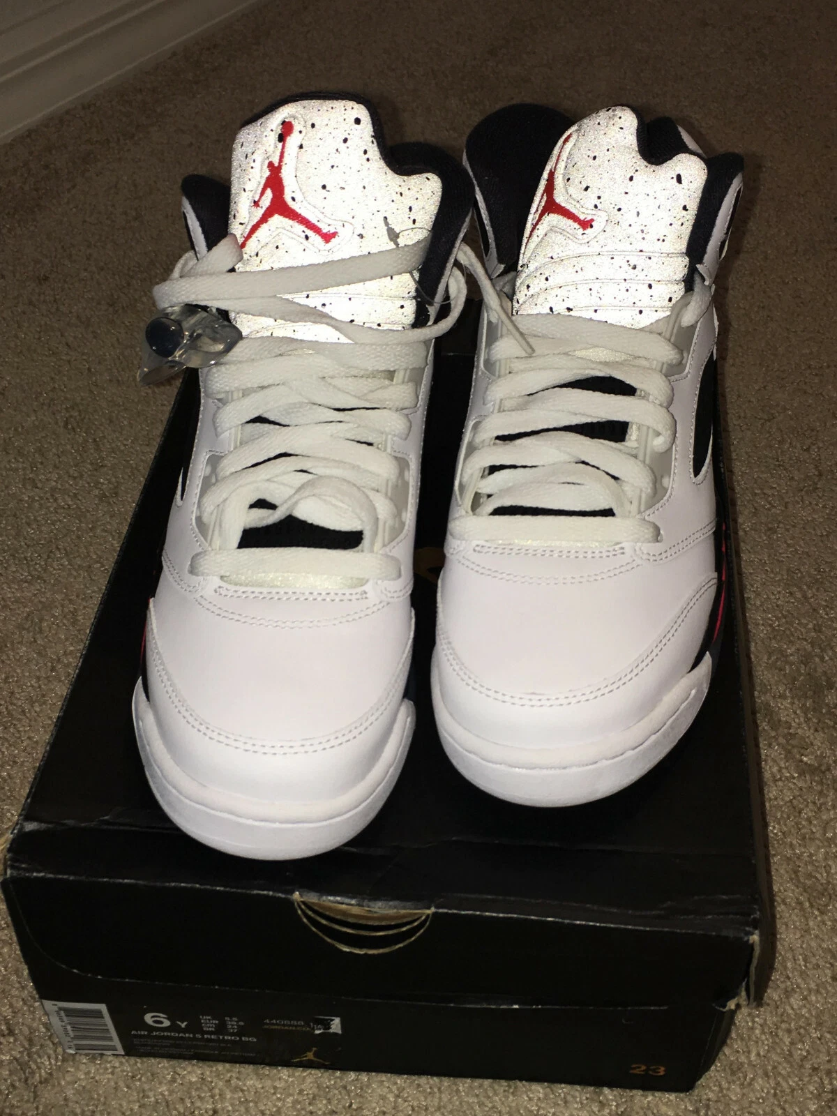 Air Jordan vintage originale 1997 5 giovani 7 donne