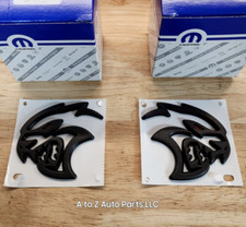 New 2022-2023 Dodge Challenger Hellcat Redeye Last Call Black Fender Emblemsoem New 2022-2023 Dodge Challenger Hellcat Redeye Last Call Black Fender Emblemsoem