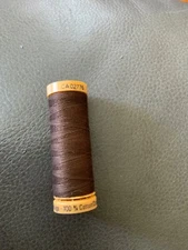 Gutermann 100% Natural Cotton Thread - 110 Yds - Various colors you choose 