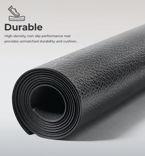 Home Gym Floor Protector Mat for Fitness & Exercise Equipment: 79 x 35 inches - Picture 2 of 7