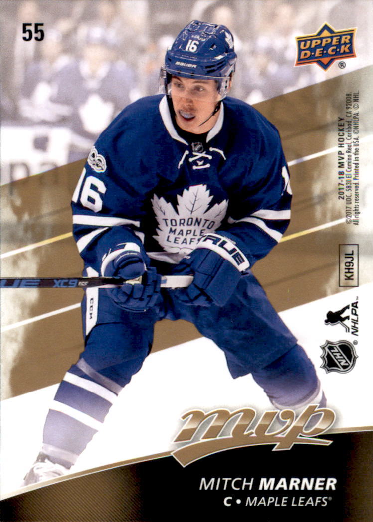 2017-18 Upper Deck MVP Puzzle Back #55 Mitch Marner 