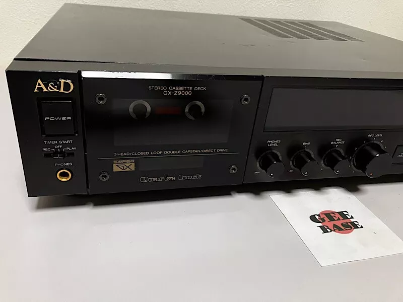 AKAI A&D GX-Z9000 3-Head Stereo Cassette Deck 100v Free Shipping