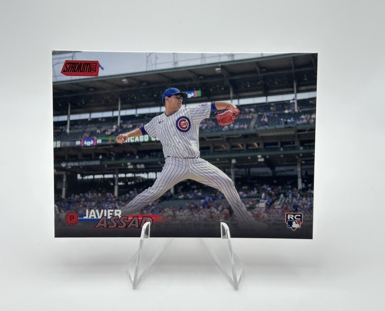 2023 Topps Stadium Club Javier Assad Red Foil #209 Chicago Cubs Rookie RC