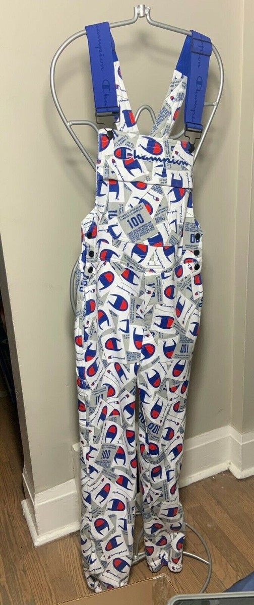 NWT Champion Fleece-Lined Overalls XS