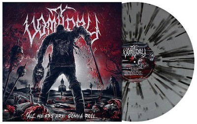 VOMITORY - All Heads Are Gonna Roll - limited silver black splatter Vinyl LP NEW
