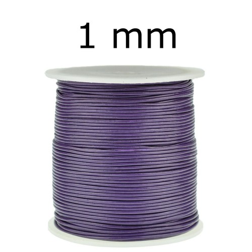 100 Meter Lederschnur Ø 1 / 1,5 / 2 / 3 mm Lederriemen, Lederband - Farbwahl - Bild 56 von 72