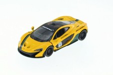 McLaren P1 with Prints, Yellow - Kinsmart 5393DF - 1/36 Scale Diecast Model Car