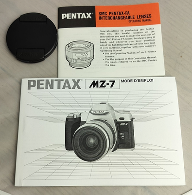 PENTAX MZ-7 35MM SLR FILM CAMERA WITH PENTAX-FA 28-80MM LENS