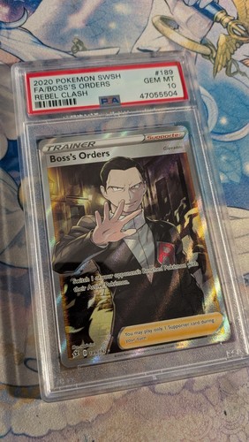 Boss's Orders graded PSA 10 for sale on eBay
