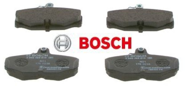 Bosch 0986469810 Bremsbelagsatz FüR Scheibenbremse Bremsbelagsatz FüR Ford-image