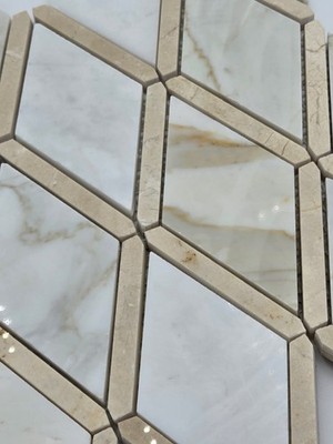 Industry Tile Natural Stone Waterjet Mosaic ( 5 pc per case) 812-2551