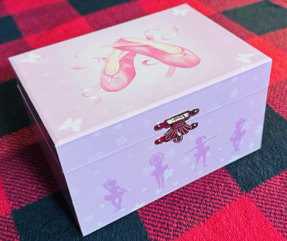 Joyero Combo Bailarina Joyero Musical Rosa/SUTILIZADO LIGERAMENTE Foto 2 de 4