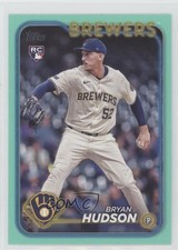 2024 Topps Update Aqua Bryan Hudson #US105 12yy