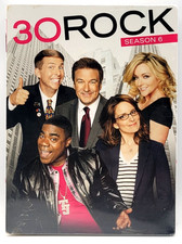30 Rock: Season 6 FACTORY SEALED NEW TINA FEY ALEC BALDWIN TRACY MORGAN
