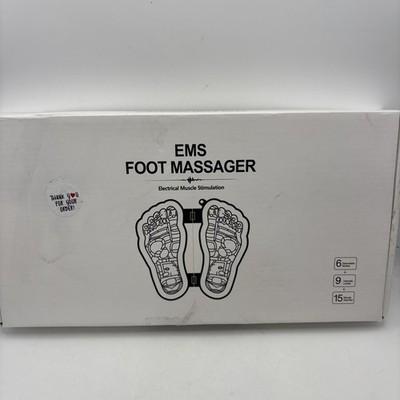 EMS Neuropathy Foot Massager for Muscle Pain Relief through Electric Stimulation