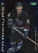 Daniel Sedin 2001-02 Parkhurst #89 Vancouver Canucks