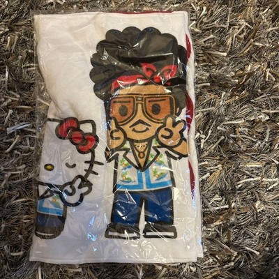 BRUNO MARS x HELLO KITTY Collaboration Face Towel Japan Tour Limited Goods