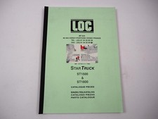 LOC Star Truck ST 1500 1800 Forklift Parts List Catalogue Pieces 1999
