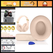 Replacement Earpads for Over-Ear Headphones - Compatible with Studio 3  2 - San